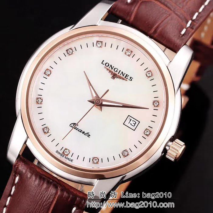 LONGINES浪琴 索伊米亞系列經典石英男表 WSS0258